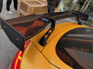 GT phong cách sợi carbon phía sau cánh Spoiler cho <span class=keywords><strong>Audi</strong></span> TT TTS MK3 TTRS R8 S3 S4 S5 2015-2019 - Product Image 6
