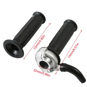 Empuñadura de acelerador para motocicleta, empuñadura de montaje de acelerador para motocicleta, empuñaduras antideslizantes para manillar de acelerador, mano giratoria - Product Image 2