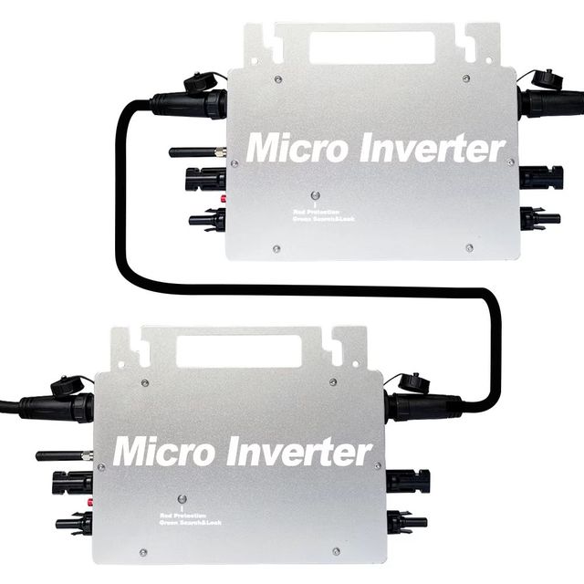 2800W Plug & Play Micro Inverter Grid Tie Wifi Power 800 Grid Tie Micro Inverter Wvc-800W-Life Dc22V-60Vdc