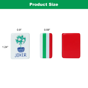 Faible MOQ, Tuiles de Mahjong Américain en Acrylique Gravées de Luxe à 4 Couches, Ensemble de Mahjong <span class=keywords><strong>avec</strong></span> 160 Tuiles pour le Divertissement - Product Image 6