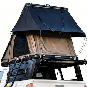 Tente de toit rigide pour 4 personnes, toutes saisons, légère, pour camping familial, avec fenêtre, tente de toit rechargeable pour SUV et Jeep - Product Image 3