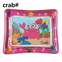 Tapis d'Éveil Aquatique Gonflable en PVC pour Bébé, Tapis de Jeu pour le Temps sur le Ventre, pour Nourrissons, Tout-Petits et Enfants de 0 à 4 Ans, Jouet de Développement