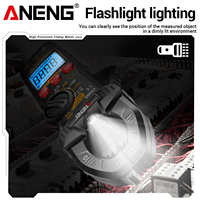ANENG CM86 Digital Clamp Meter 600A AC/DC Arus Tegangan Kapasitansi CAT III 600V Multimeter Profesional