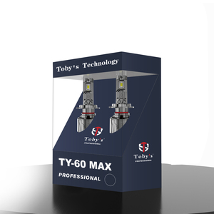 ไฟหน้ารถยนต์ LED รุ่น TY60 <span class=keywords><strong>MAX</strong></span> 12000LM ของ Tobys สำหรับขายส่งในจีน รุ่น H1 - Product Image 2