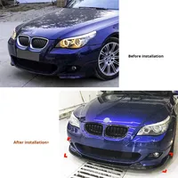 Applicable pour BMW Série 5 E60 E61 2005-2010 MT Spoiler avant ABS Modification extérieure Accessoires