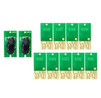 Chip de Repuesto para Cartuchos de Tinta T6361 T6369 T636A para Impresora de Inyección de Tinta de Formato Ancho Epson Serie 7910 9910 7710 9710