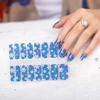 Autocollants 3D pour ongles imperméables, style japonais et français, collection automne-hiver Huizi