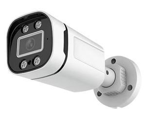 กล้องวงจรปิด IP แบบ Bullet ความละเอียด 4K คุณภาพสูง สำหรับภายนอกอาคาร มาตรฐาน IP67 รองรับการมองเห็นในเวลากลางคืนแบบ Full Color พร้อมระบบตรวจจับความเคลื่อนไหว รองรับ POE - Product Image 1