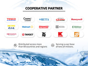 <span class=keywords><strong>Filter</strong></span> pemurni Air Ionizer basa kapasitas 10 cangkir, pemurni plastik Manual portabel menghilangkan klorin logam berat - Product Image 3