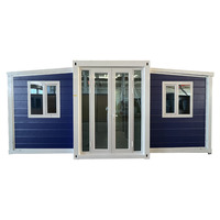 Villas de sécurité extérieures personnalisées en acier, préfabriquées, mobiles, de petite taille et extensibles ; imperméables.