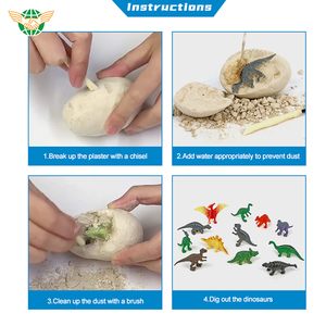 Jouets éducatifs <span class=keywords><strong>de</strong></span> dinosaures Kit <span class=keywords><strong>d</strong></span>'excavation 12 œufs <span class=keywords><strong>de</strong></span> dinosaures Kit <span class=keywords><strong>de</strong></span> fouille pour enfants - Product Image 4