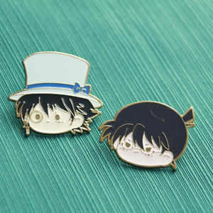 المخبر الشهير كونان شارة الطرفية بروش كيد بروش أنيمي ثانوي سبيكة معدنية يابانية وكورية دبوس - Product Image 2