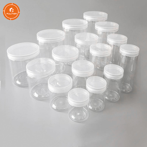 Bán Buôn PET Kẹo Ngọt Rõ Ràng Nhựa Lưu Trữ Chum Với Nắp - Product Image 2