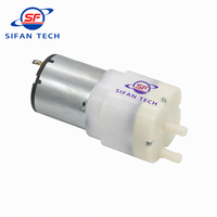 Pompe à air miniature à diaphragme double usage (positif/négatif) 3,8 LPM, personnalisée, directement d'usine, pour l'échantillonnage de gaz et les appareils de beauté