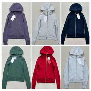 Ensemble de veste de sport pour femmes Lus, design élégant, veste de yoga et de course, cardigan chaud à fermeture éclair pour l'automne/hiver - Product Image 3