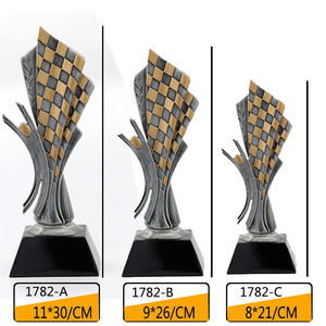 Trophée de course automobile <span class=keywords><strong>F1</strong></span> personnalisé gratuit, modèle de décoration, coupe des champions, prix de course de moto, artisanat en résine, trophée de karting - Product Image 5