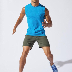 Nouveau débardeur côtelé en coton pour homme, idéal pour l'été, séchage rapide, extensible, pour fitness et musculation - Product Image 2