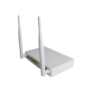 Venta caliente Firmware inglés Ont Onu 1GE + 3FE + VOIP + WIFI XPON ONT F660 V8 F660 V6 F609 V3 FTTH EPON GPON ONU