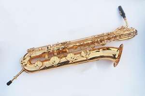 โรงงานขายตรงมืออาชีพทองเหลืองเบสแซกโซโฟนที่มีราคาที่ดี - Product Image 2
