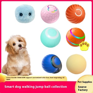 Balle de saut gravitationnelle écologique pour chien, style amusant, jouet automatique résistant aux morsures, soulage l'ennui, emballée en boîte, l'accessoire indispensable - Product Image 2