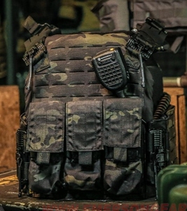 เสื้อกั๊กป้องกันอเนกประสงค์เสื้อกั๊กล่าสัตว์แบบโมดูลาร์เสื้อกั๊กฝึกซ้อมกลางแจ้งแบบพกพาพร้อมกระเป๋าเก็บของ - Product Image 6