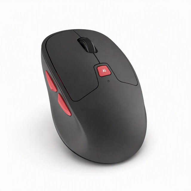 M02 Ergonomic BT Mouse With 60° Natural Hand Position to Prevent Wrist Strain During Gaming and Office Computing