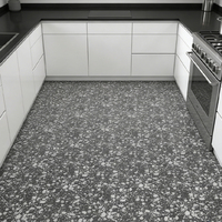 PVC-Vinylboden Flexibler LVT-Bodenbelag Marmor-LVT-Boden Luxus-Vinylfliesen 18*18 36*36 Trockenklebender Loose-Lay-Boden
