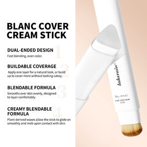 Base de Maquillaje en Barra con Brocha Desmontable que Cambia de <span class=keywords><strong>Color</strong></span>, Base en Barra de Alta Cobertura - Product Image 4