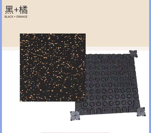 <span class=keywords><strong>Tapis</strong></span> <span class=keywords><strong>de</strong></span> <span class=keywords><strong>sol</strong></span> en caoutchouc haute densité antidérapant écologique 15-50mm pour le <span class=keywords><strong>sport</strong></span> professionnel, facile à installer, absorbant les chocs - Product Image 3