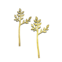 Feuilles d'arbre, couleurs en bois, décoration pour la maison, bâton naturel, fans de bambins, 1000g, OEM / ODM