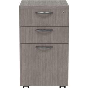 Alera Valencia Series - Archivador móvil con 3 cajones, caja para archivos, tamaño legal/letter, color gris, 15.88 x 20.5 x - Product Image 4