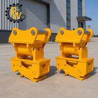 Attache rapide inclinable pour excavatrice 20-30 tonnes, cylindre d'inclinaison, corps en acier haute résistance, mâchoire universelle pour godet, pour XCMG