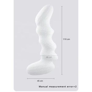 Almohada de maternidad ergonómica con espuma de memoria-Soporte de <span class=keywords><strong>embarazo</strong></span> de cuerpo completo para aliviar <span class=keywords><strong>el</strong></span> <span class=keywords><strong>dolor</strong></span> de espalda, almohada de lactancia y juego de tumbona para bebés - Product Image 2