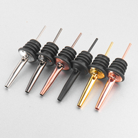 Vertedor de Vino y Licores de Acero Inoxidable 304, Color Personalizado OEM, Herramienta de Bar para Whisky y Cócteles