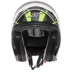 Befast Casco Heron carbono doble visera amarillo XS - Product Image 5