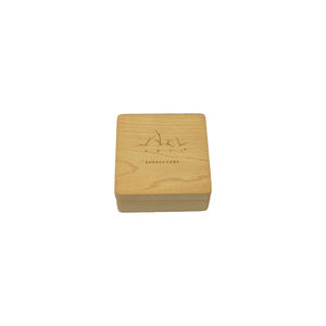 Boîte à bijoux rectangulaire de luxe en MDF brun recyclable, faite à la main, 50 ml, vernie, avec option de gravure laser, marque DSR-008 - Product Image 4