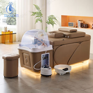 Bac <span class=keywords><strong>de</strong></span> Lavage Spa <span class=keywords><strong>de</strong></span> Luxe pour Salon <span class=keywords><strong>de</strong></span> Coiffure Fauteuil Massant Shampoing Thaï et Japonais - Product Image 2