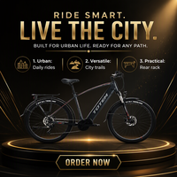 Vélo de montagne électrique Mythos E20B505, double moteur, 9 vitesses, alliage d'aluminium, 27,5*18,1 pouces