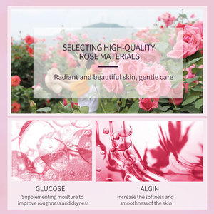 Nuova maschera morbida idratante tenebre rosa in polvere gelatina di cristallo maschera facciale per idratare lo sbiancamento che migliora la vitalità della pelle - Product Image 4