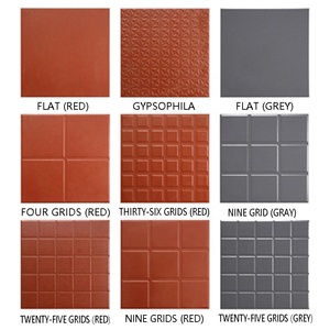 Brique rouge 300300, brique absorbante antidérapante, toit, terrasses, brique grise résistante à l'humidité - Product Image 5