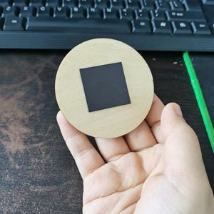 Carte magnétique personnalisée en bois pour invitation de bébé - Product Image 3