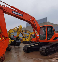 Offre Spéciale – Excavatrice Intermédiaire d'Occasion Doosan DH220 d'Origine Coréenne, Entièrement Inspectée, Faible Kilométrage, Idéale pour les Travaux de Fondation Routière et de Terrassement