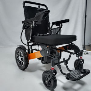 2024 actualización electromagnetismo freno silla de ruedas eléctrica sillas de ruedas eléctricas plegables para discapacitados - Product Image 3