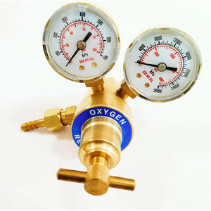 Régulateur d'oxygène en laiton compatible avec les kits de chalumeaux Victor pour soudeuse à gaz - pour GPL, propane, argon, acétylène - Product Image 3