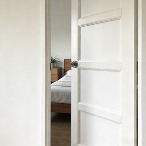 <span class=keywords><strong>Porte</strong></span> de salle de bain professionnelle en PVC-U, étanche, insonorisée et à fermeture parfaite pour bureau et toilettes - Product Image 3