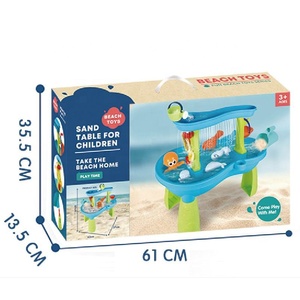 SamToyCn Enfants Cascade Sable <span class=keywords><strong>Table</strong></span> D'<span class=keywords><strong>eau</strong></span> D'été En Plein Air <span class=keywords><strong>Activité</strong></span> Sensorielle Jouer Jeu Plage Jouets pour Enfants Toddlers Age 3-5 - Product Image 5