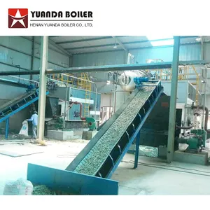 Cashew nuts shell hull fired steam boilers for industry use