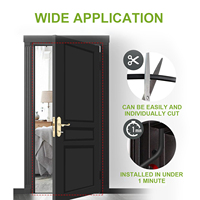 Cinta de Sellado Autoadhesiva en Forma de I para Puertas y Ventanas, Insonorizante y Personalizable, con Garantía de 5 Años