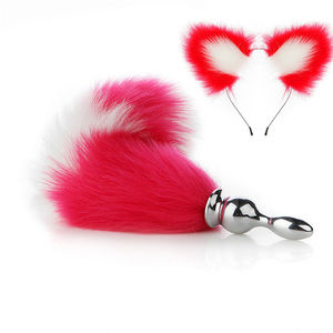 Tapón Anal de silicona con forma de cola de zorro, consolador, Juguetes sexuales, masajeador de próstata, Bullet, tapón Anal para pareja - Product Image 1