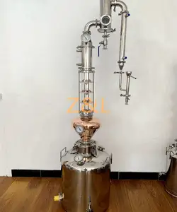 50L/100L compleet rvs Alcohol Distilleerderij Machine/elektrische whiskey maneschijn stills voor verkoop
